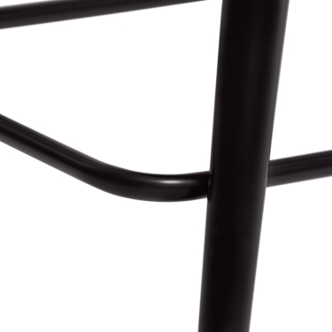 Стул полубарный Tetchair CHILLY mod. 7095пб ткань/металл, 53x44x94 см, высота до сиденья 66 см, темно-серый barkhat 14/черный