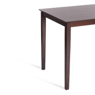 Обеденный комплект Tetchair Хадсон стол + 4 стула/ Hudson Dining Set cappuccino темный орех