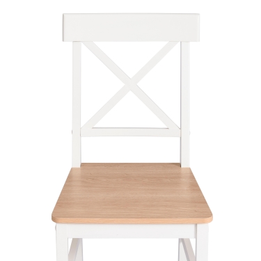 Обеденный комплект Tetchair Хадсон 2 стол + 4 стула/ Hudson 2 Dining Set butter white