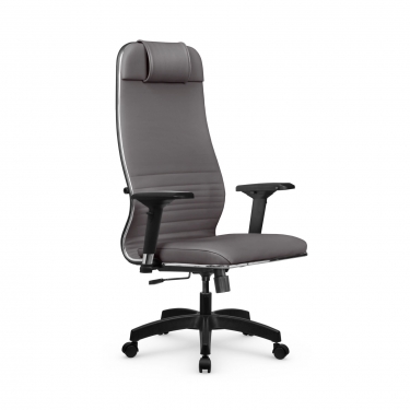 Кресло руководителя Метта Мetta L 1m 38K2/4D Infinity Easy Clean MPES Комплект 6 Серое