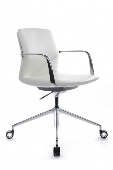Кресло руководителя Рива Riva Design FK004-В12 Белый