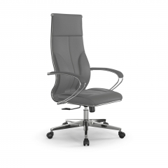 Кресло руководителя Метта Мetta L 1m 46/K Infinity Easy Clean MPES Комплект 5 Серое