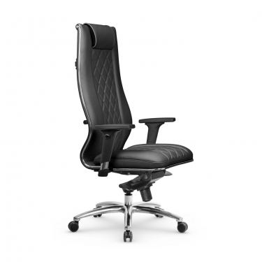 Кресло руководителя Метта Мetta L 1m 50M/2D Infinity Easy Clean MPES Комплект 1 Черное
