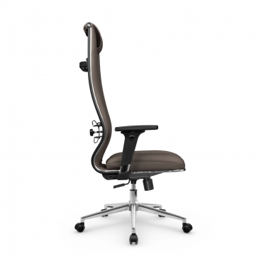 Кресло руководителя Метта Мetta L 1m 50M/2D Infinity Easy Clean MPES Комплект 7 Светло-коричневое