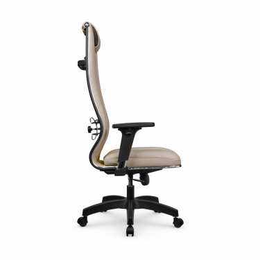 Кресло руководителя Метта Мetta L 1m 50M/2D Infinity Easy Clean MPES Комплект 8 Темно-бежевое