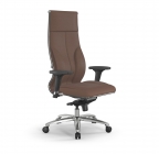 Кресло руководителя Метта Мetta L 1m 46/2D Infinity Easy Clean MPES Комплект 1 Светло-коричневое