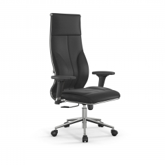 Кресло руководителя Метта Мetta L 1m 46/2D Infinity Easy Clean MPES Комплект 8 Черное