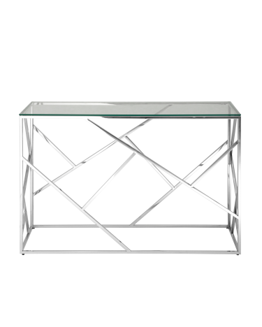Консоль Stool Group АРТ ДЕКО 12040 Серебро
