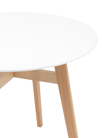 Стол Stool Group Target Circle 9090 Белый