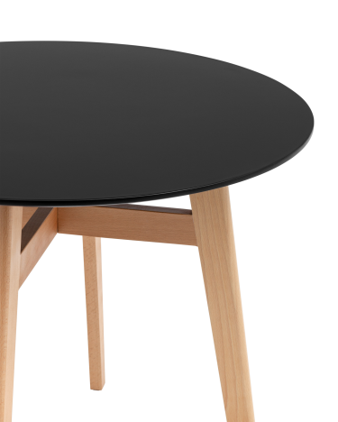 Стол Stool Group Target Circle 9090 Черный