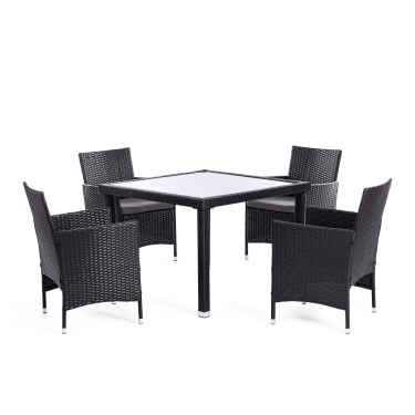 Стол-часы Tetchair Secret De Maison ROSETTA mod. IT-001 металл, D48хВ58, butter white слоновая кость, рисунок Башня
