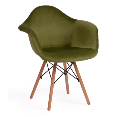 Стул Tetchair CHILLY X mod. 7096 ткань/металл, 45x53х88 см, высота до сиденья 50 см, коричневый barkhat 11/черный