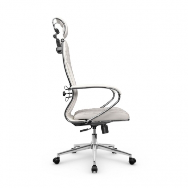 Кресло руководителя Метта Metta L 2c 44C/K116 Infinity Easy Clean MPES Комплект 7 Белое