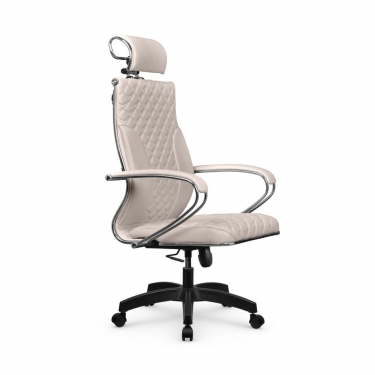 Кресло руководителя Метта Metta L 2c 44C/K116 Infinity Easy Clean MPES Комплект 8 Светло-бежевое