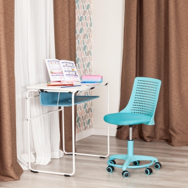 Кресло детское Tetchair Kiddy Бирюзовый