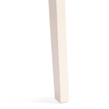 Стул Tetchair Гольфи 2/ Golfi 2 дерево гевея, 455194, ivory white, ткань кор.-зол. 1505-9