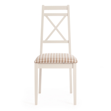 Стул барный Tetchair KISH mod. 714 ткань/металл, 50х57х110 см, высота до сиденья 78 см, коричневый barkhat 11/черный