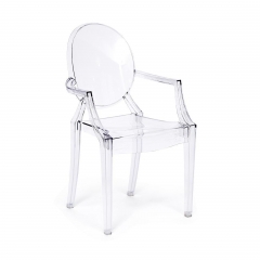 Кресло Tetchair MEDALION mod. 922 пластик, 56,553,292,5см, бесцветный