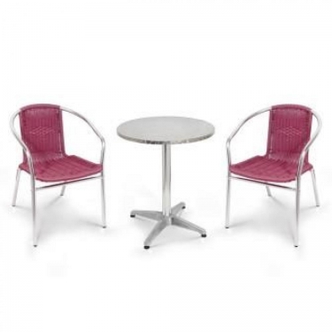 Комплект мебели Афина-мебель LFT-3099F/T3127-D60 Bordo 2Pcs