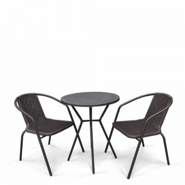 Комплект мебели Афина-мебель Асоль-5 LRC01/LRT01-D60 Dark Brown 2Pcs