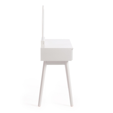 Стол с плиткой Tetchair CT 3045P дерево гевея/плитка, 115 х 76 х 75, Античный белый/Темный Дуб, Рисунок - Прованс