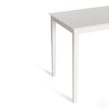 Обеденный комплект Хадсон стол + 4 стула Tetchair Хадсон стол + 4 стула/ Hudson Dining Set дерево гевея/мдф, стол 110х70х75см / стул 44х42х89см, pure white белый