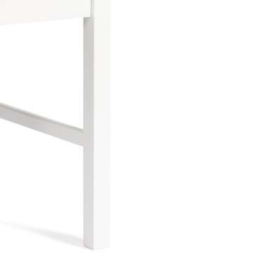 Обеденный комплект Хадсон стол + 4 стула Tetchair Хадсон стол + 4 стула/ Hudson Dining Set дерево гевея/мдф, стол 110х70х75см / стул 44х42х89см, pure white белый