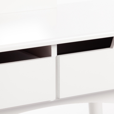 Стол раскладной с плиткой Tetchair CT 3030 Kasablanca дерево гевея/плитка, 73,5 147 х 73,5 х 75см , античный белый, рисунок - марокко