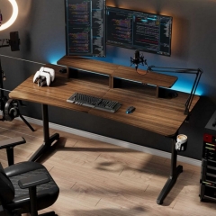 Стол для компьютера для геймеров EUREKA GIP 60, Walnut Eureka EUREKA GIP 60 Walnut