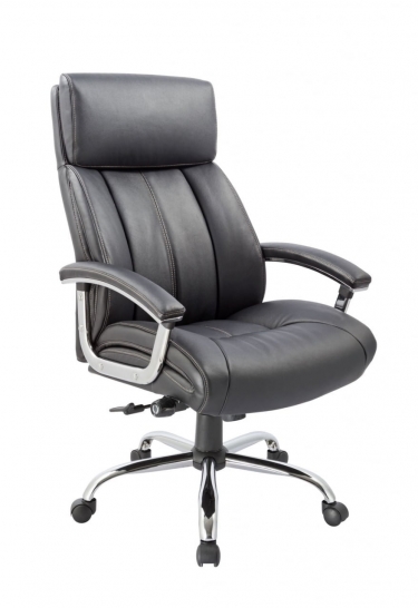 Кресло руководителя EasyChair EChair CS-8822E-1 296591 Черное