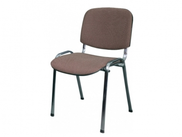 Стул EasyChair ZP_UP_EChair Rio ИЗО хром ткань коричневая 550730