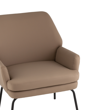 Кресло Stool Group Харви экокожа Капучино