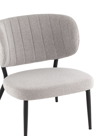 Кресло Stool Group Руби Серый