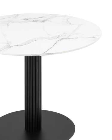 Стол обеденный Stool Group Stem D90 Мрамор