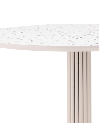 Стол обеденный Stool Group Stem D90 Терраццо