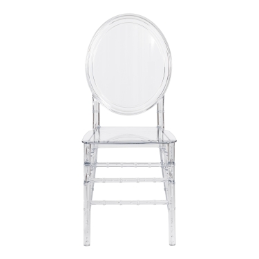 Стул Tetchair MEDALION mod. 921 пластик, 39 х 49 х 90,5 см, Transparent Прозрачный