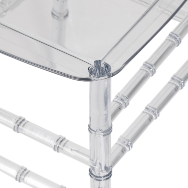 Стул Tetchair MEDALION mod. 921 пластик, 39 х 49 х 90,5 см, Transparent Прозрачный