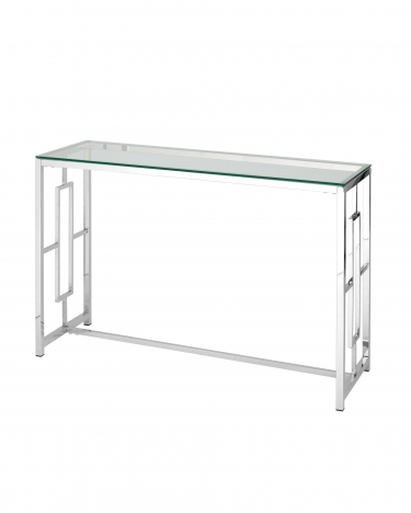 Консоль Stool Group БРУКЛИН 120x40 Серебро