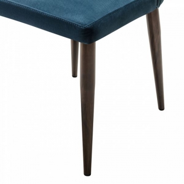 Стул R-home Alen Diag blue/т. орех