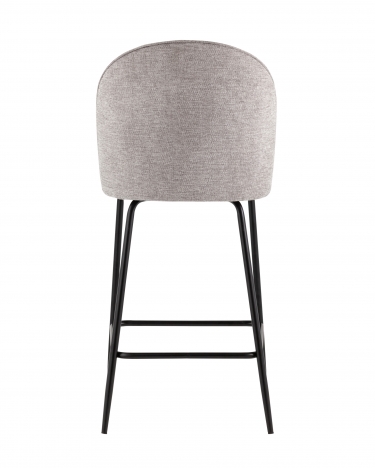 Стул полубарный Stool Group Echo Светло-серый