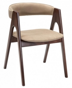 Кресло R-home Kaede К Beige/Темный орех