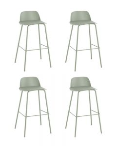Стул барный Stool Group Mist серо-зеленый 4 шт