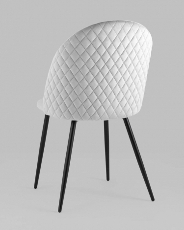 Стул Stool Group Lilly велюр серебристый 4 шт.