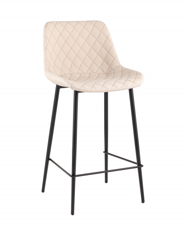 Стул барный Stool Group Arch экокожа светло-серый