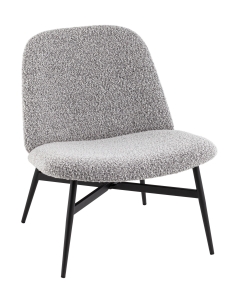 Кресло лаунж Stool Group Ease серый