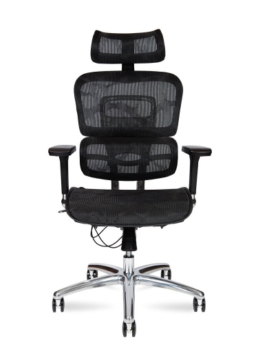 Кресло руководителя Норден Kron aluminium black