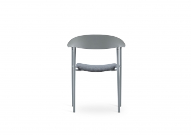 Стул Stool Group Eila с подушкой пластик серый