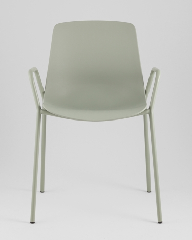Стул Stool Group Kaira пластик серо-зеленый
