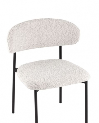 Стул Stool Group Sevyn букле светло-серый