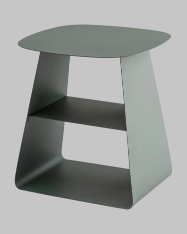 Журнальный столик Stool Group Leyre металл зеленый